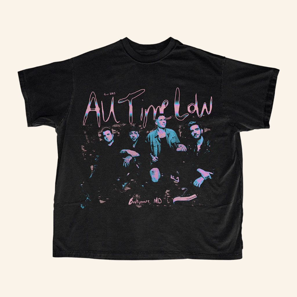 All Time Low Merch Band Photo T-Shirt Birthday Gifts For Music Lovers All Time Low Merch Band Photo T-Shirt Birthday Gifts For Music Lovers