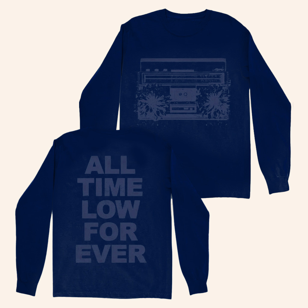All Time Low Merch Boombox All Time Low Forever Long Sleeve Shirt Gifts For Brother