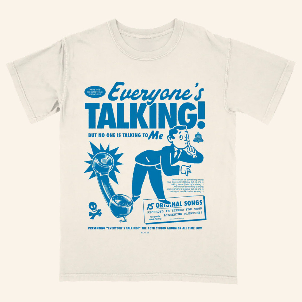 All Time Low Merch But No One Is Talking to Me T-Shirt Music Related Gifts For Guys All Time Low Merch But No One Is Talking to Me T-Shirt Music Related Gifts For Guys