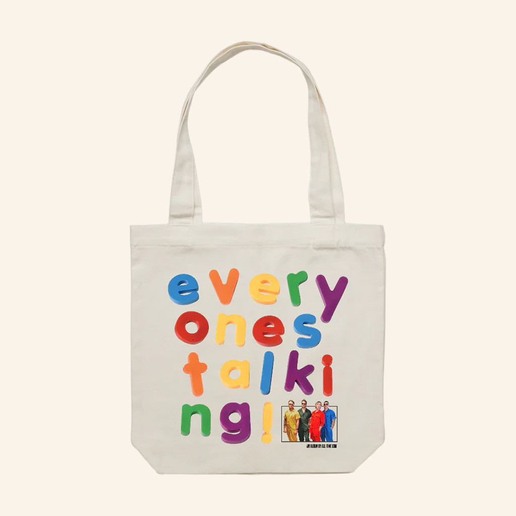 All Time Low Merch Everyone's Talking Album Cover Tote Bag Best Gifts For Wife