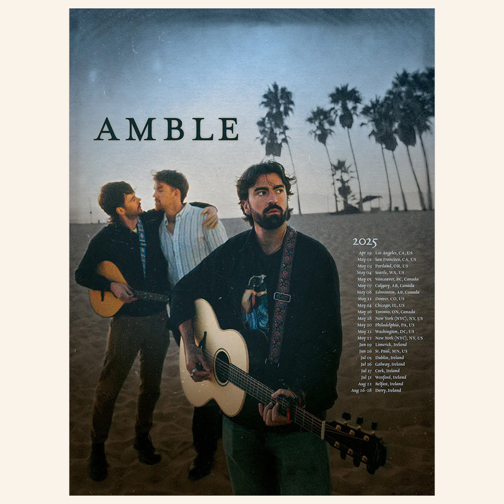 Amble Merch 2025 Tour Poster Christmas Gifts For Music Lovers