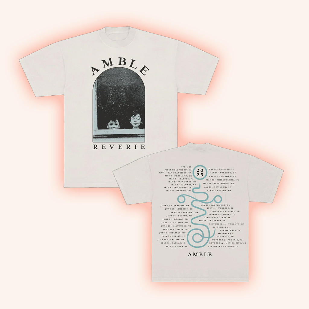 Amble Merch Amble Reverie Tour 2025 T-Shirt Birthday Gifts For Music Lovers Amble Merch Amble Reverie Tour 2025 T-Shirt Birthday Gifts For Music Lovers