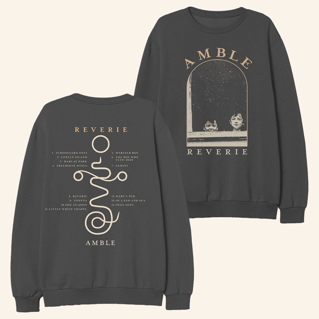Amble Merch Reverie Album Sweatshirt Christmas Gifts For Music Lovers Amble Merch Reverie Album Sweatshirt Christmas Gifts For Music Lovers