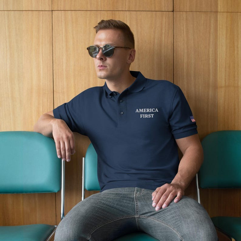 America First Polo Shirt Donald Trump 45 47 Polo MAGA Merch Patriotic Gifts For Dad America First Polo Shirt Donald Trump 45 47 Polo MAGA Merch Patriotic Gifts For Dad