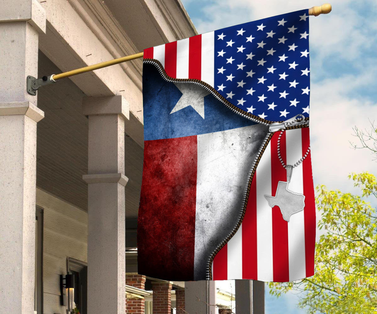 America Texas Flag America Texas Flag