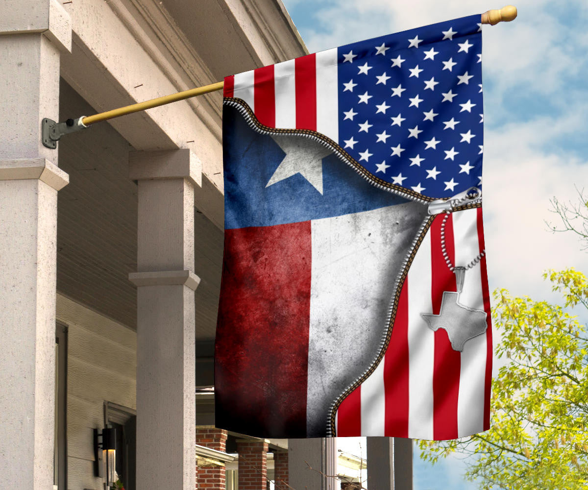 America Texas Flag America Texas Flag