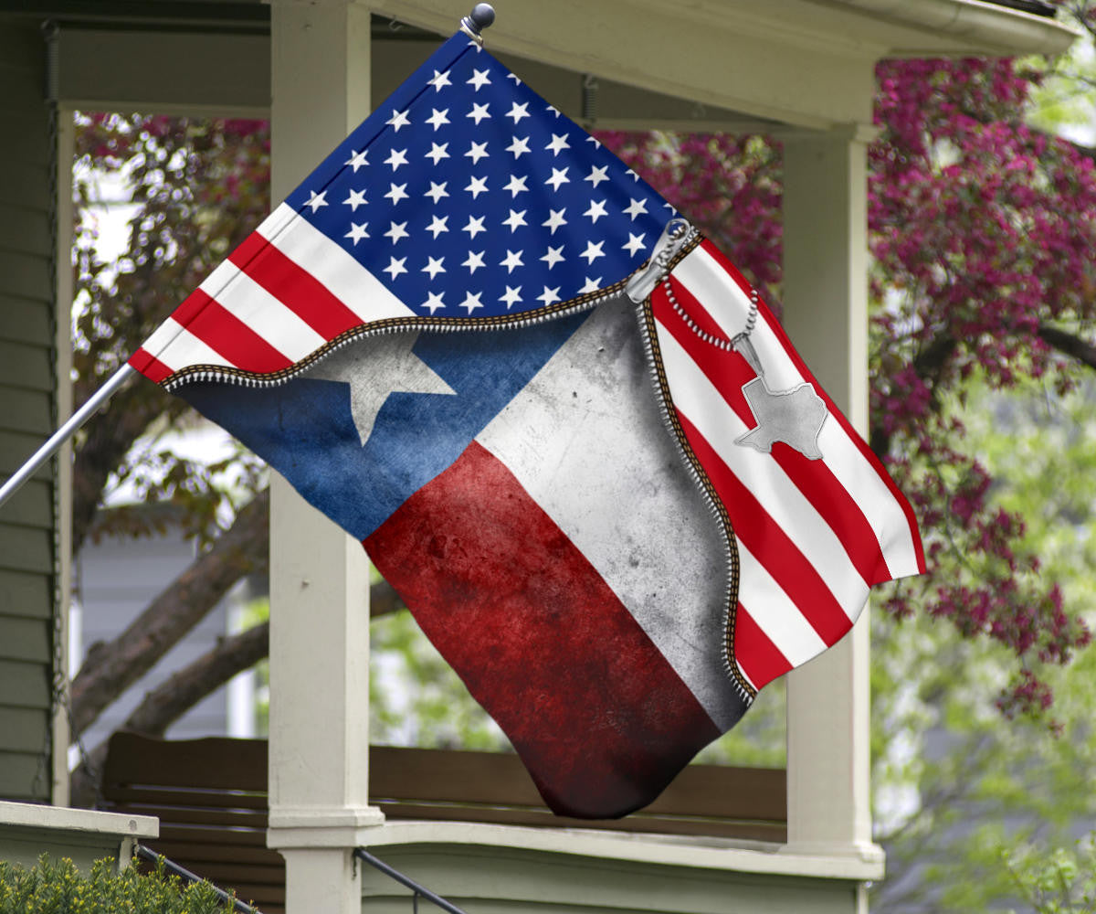 America Texas Flag America Texas Flag