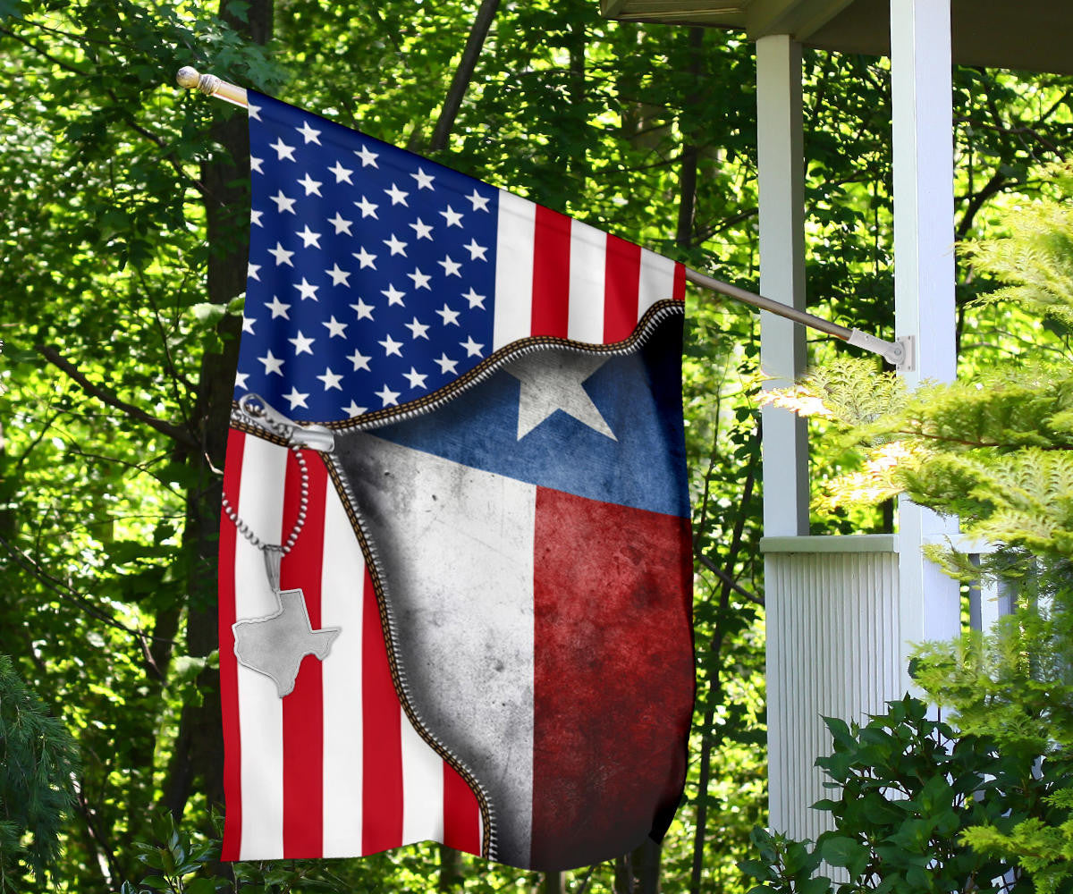 America Texas Flag America Texas Flag