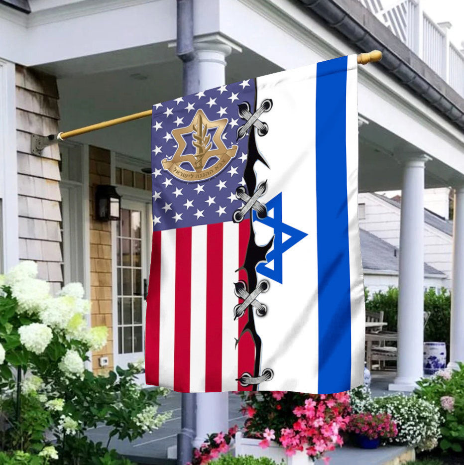 American and Israeli Flag IDF Flag USA I Stand With Israel Merchandise American and Israeli Flag IDF Flag USA I Stand With Israel Merchandise