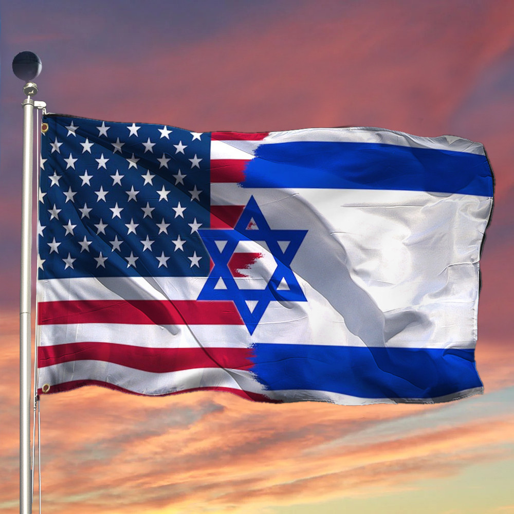 American And Israeli Flag United States I Stand With Israel Flag Israel Merch For Supporters American And Israeli Flag United States I Stand With Israel Flag Israel Merch For Supporters