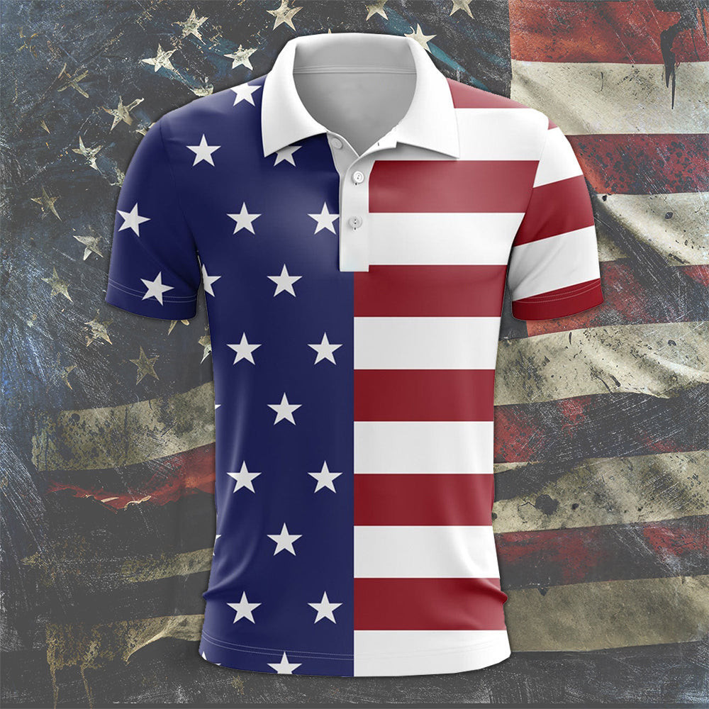 American Flag Polo Shirt Patriotic Golf Polos Gifts For Patriots Him Her American Flag Polo Shirt Patriotic Golf Polos Gifts For Patriots Him Her