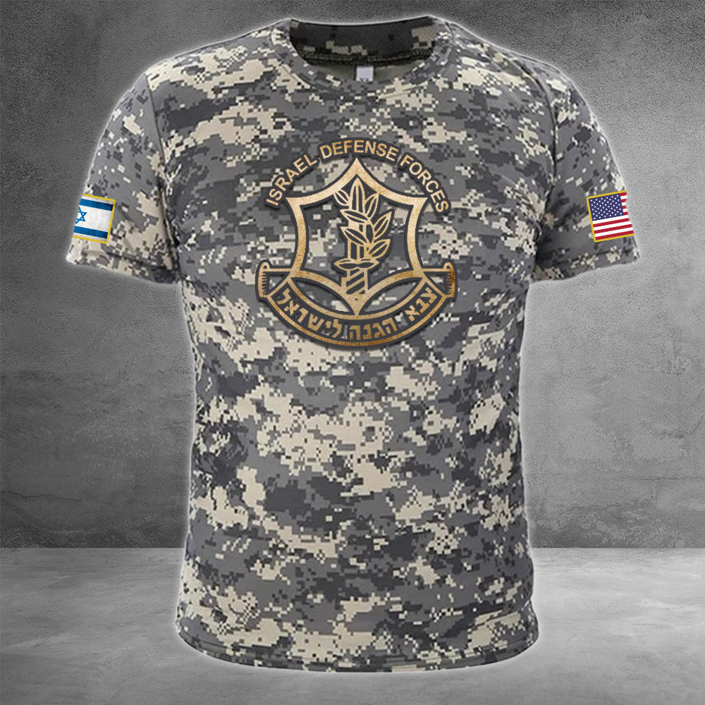 American I Stand With Israel Camo Shirt Israel Defense Forces T-Shirt Israeli Clothing IDF Merch American I Stand With Israel Camo Shirt Israel Defense Forces T-Shirt Israeli Clothing IDF Merch