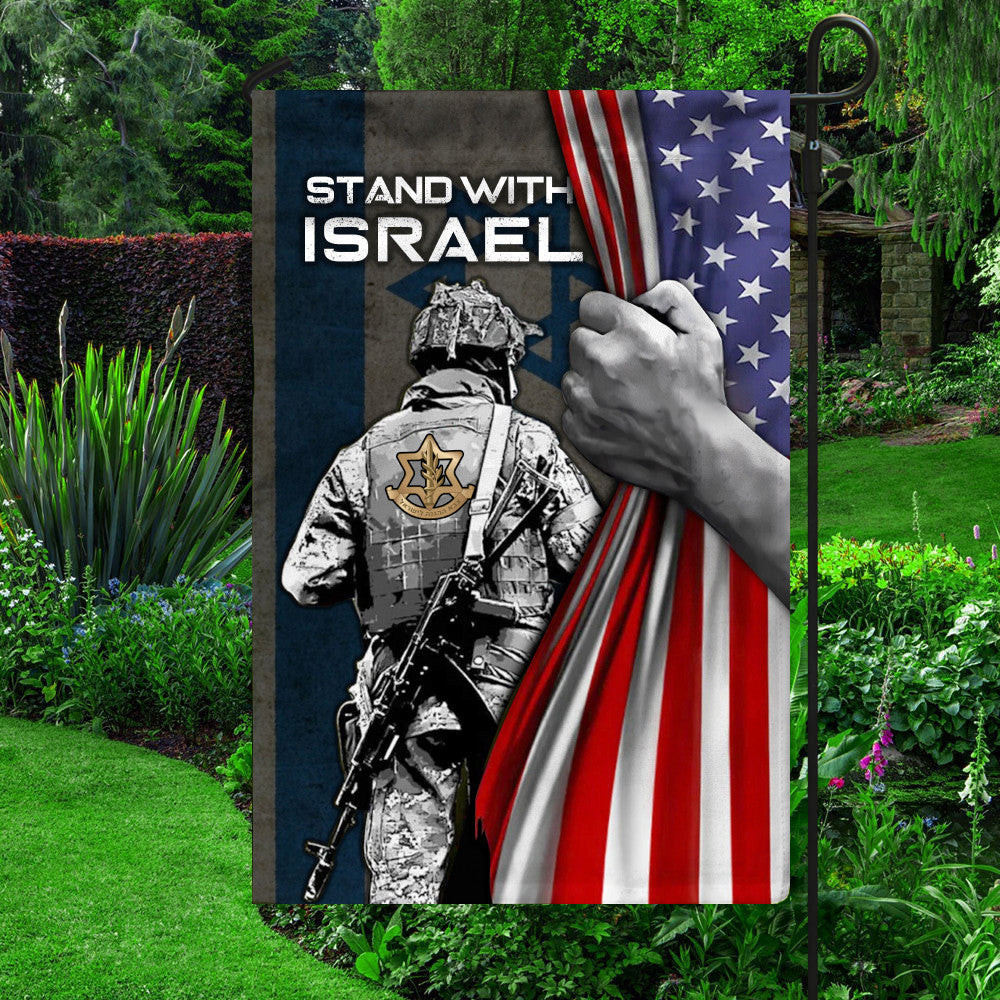 American I Stand With Israel Flag Israeli Military Flag IDF Merch For Israel Supporters American I Stand With Israel Flag Israeli Military Flag IDF Merch For Israel Supporters