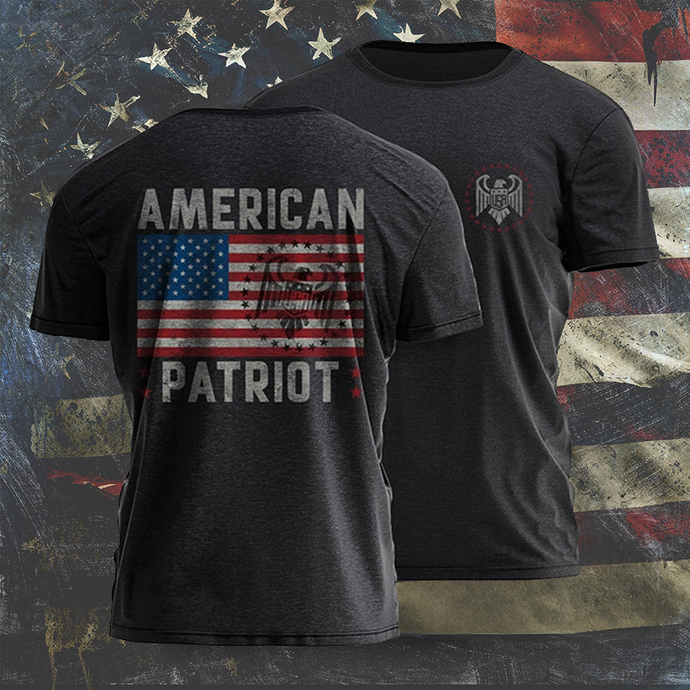 American Patriot Shirt American Flag Patriotic T-Shirt For Men Gifts For Father American Patriot Shirt American Flag Patriotic T-Shirt For Men Gifts For Father