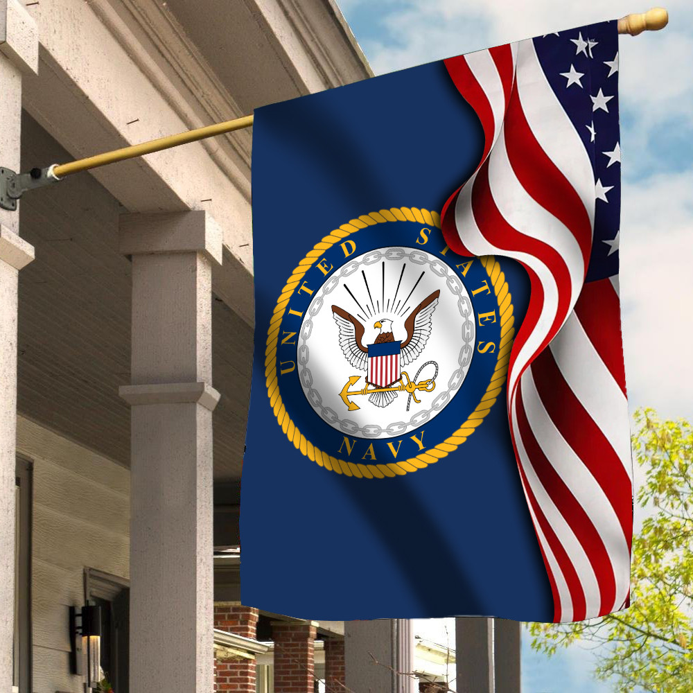 American United States Navy Flag USN Emblem Flag Patriotic Home Decor For Sailors American United States Navy Flag USN Emblem Flag Patriotic Home Decor For Sailors