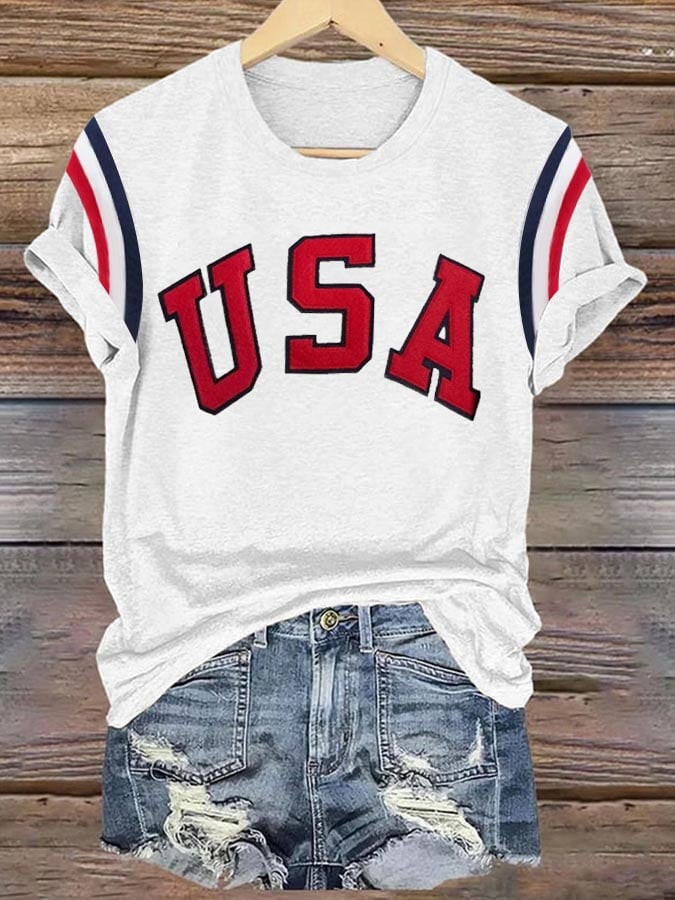 American USA Shirt Women Patriotic T-Shirt Gift Ideas For Daughter American USA Shirt Women Patriotic T-Shirt Gift Ideas For Daughter