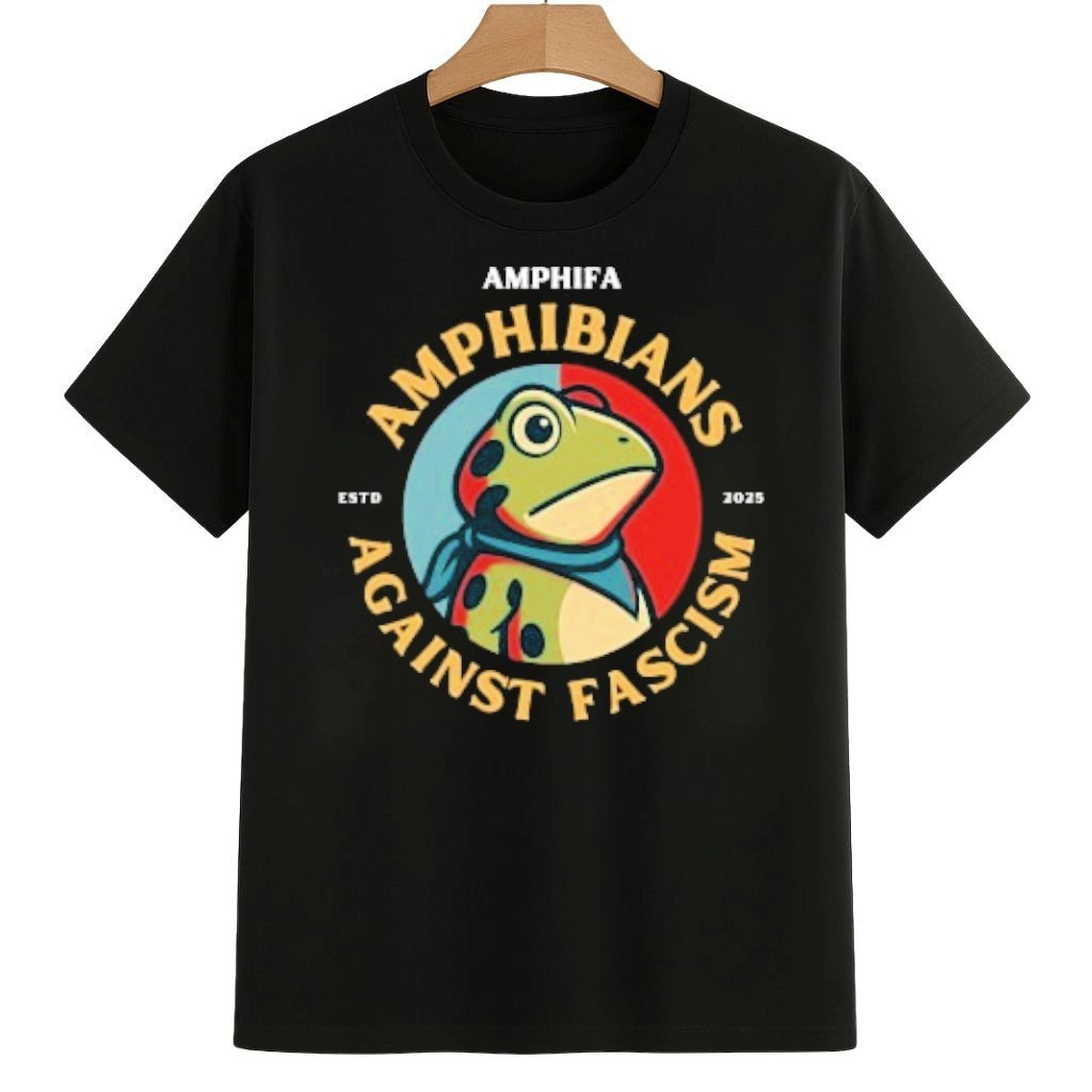 Amphifa Amphibians Against Fascism Portland Frog Protest Shirt Anti ICE Frog Merch Amphifa Amphibians Against Fascism Portland Frog Protest Shirt Anti ICE Frog Merch