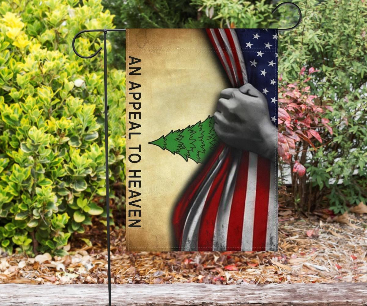 An Appeal To Heaven Flag Made In USA American Flag Vintage Patriotic Pin Tree U.S Revolution An Appeal To Heaven Flag Made In USA American Flag Vintage Patriotic Pin Tree U.S Revolution