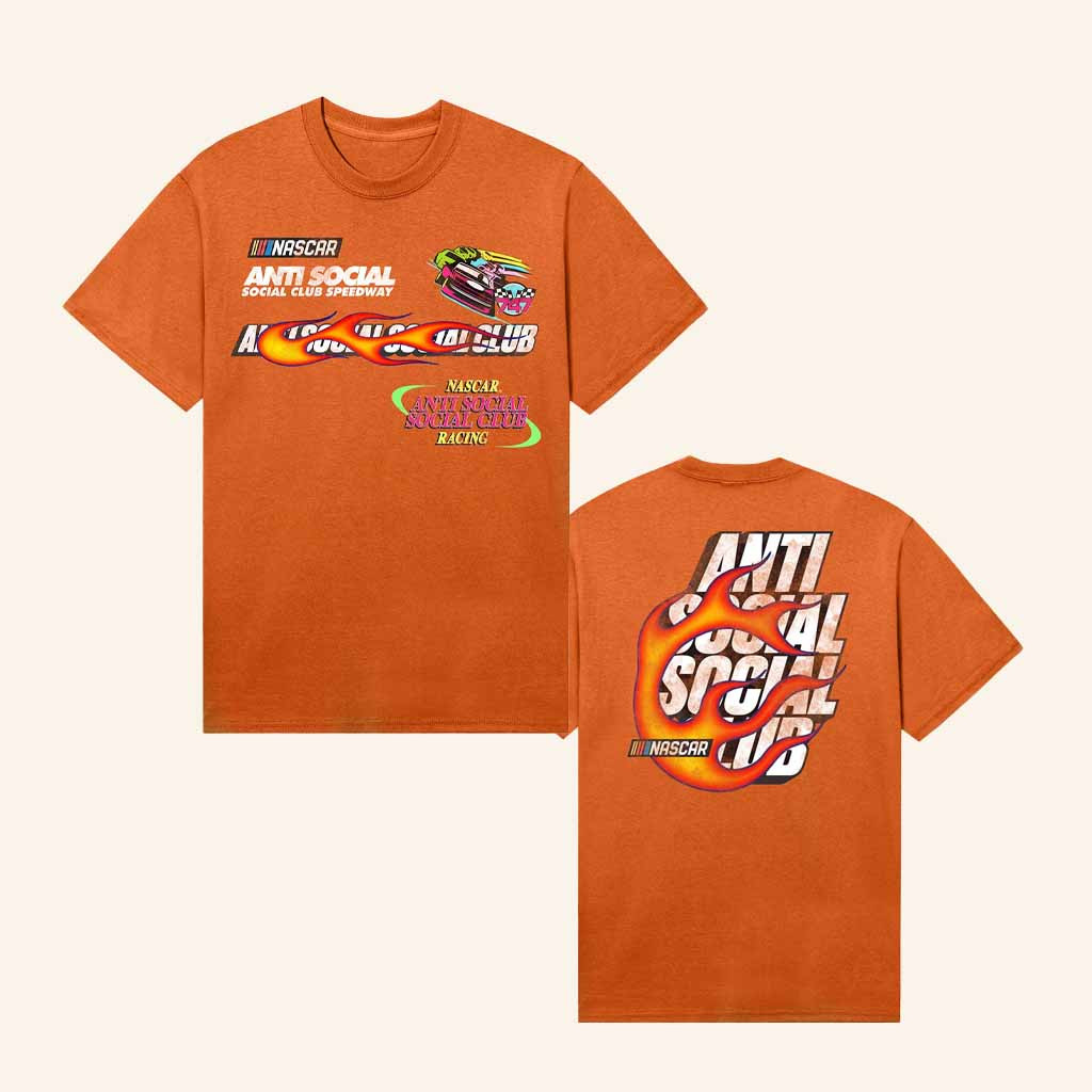Anti Social Social Club Merch ASSC X Nascar T-Shirt Gift Ideas For Nascar Fans Anti Social Social Club Merch ASSC X Nascar T-Shirt Gift Ideas For Nascar Fans
