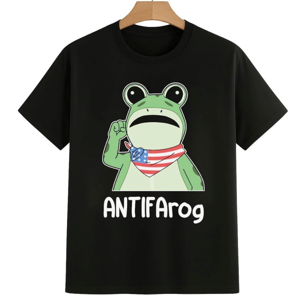 ANTIFArog Anti ICE Portland Frog Shirt Pro Democracy Frog Merch ANTIFArog Anti ICE Portland Frog Shirt Pro Democracy Frog Merch