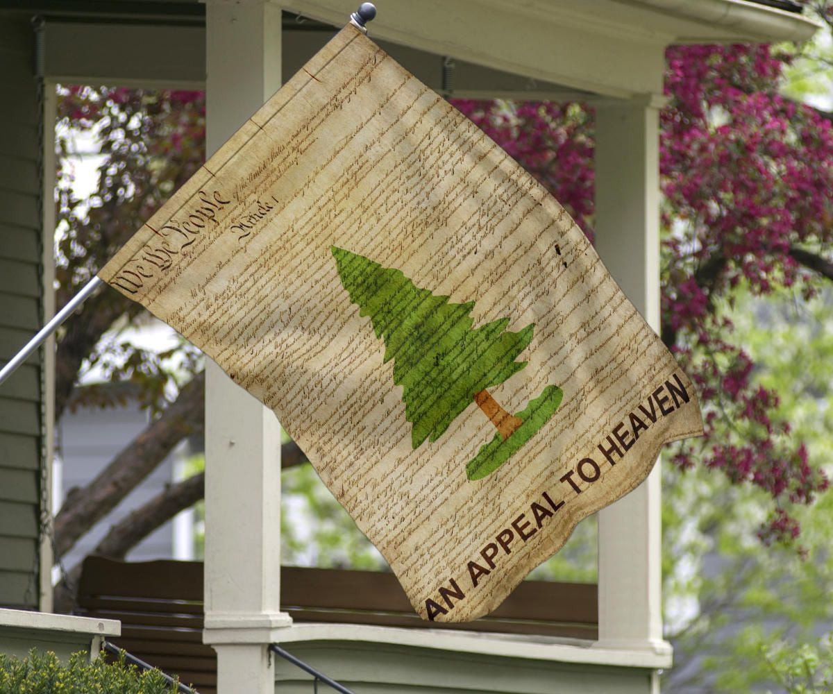 Appeal To Heaven Flag An Appeal To Heaven Flag Made In USA Revolution Pine Tree Vintage Banner Appeal To Heaven Flag An Appeal To Heaven Flag Made In USA Revolution Pine Tree Vintage Banner