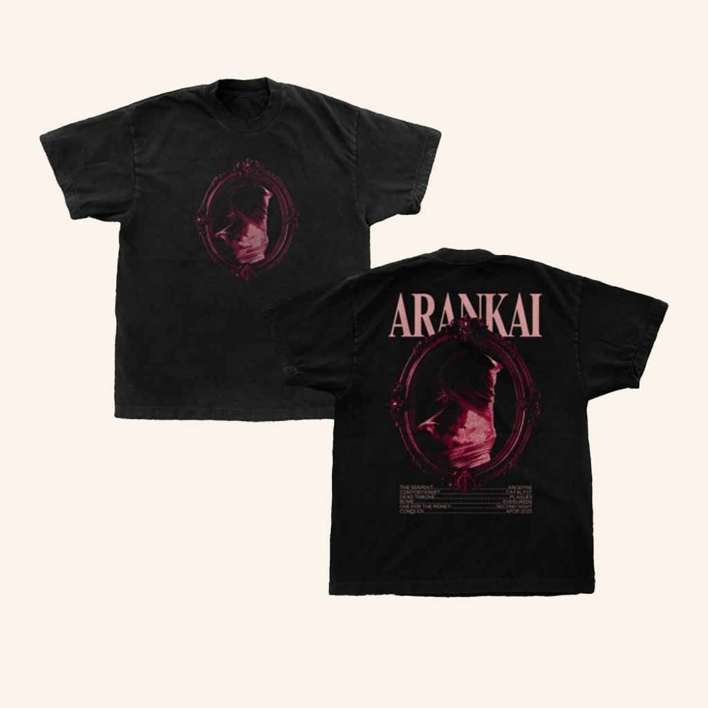 Arankai Merch A Portrait Of Red T-Shirt Gift Ideas For Music Lovers Arankai Merch A Portrait Of Red T-Shirt Gift Ideas For Music Lovers