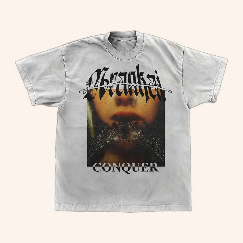 Arankai Merch Conquer Artwork Photo T-Shirt Best Gifts For Music Lovers Arankai Merch Conquer Artwork Photo T-Shirt Best Gifts For Music Lovers