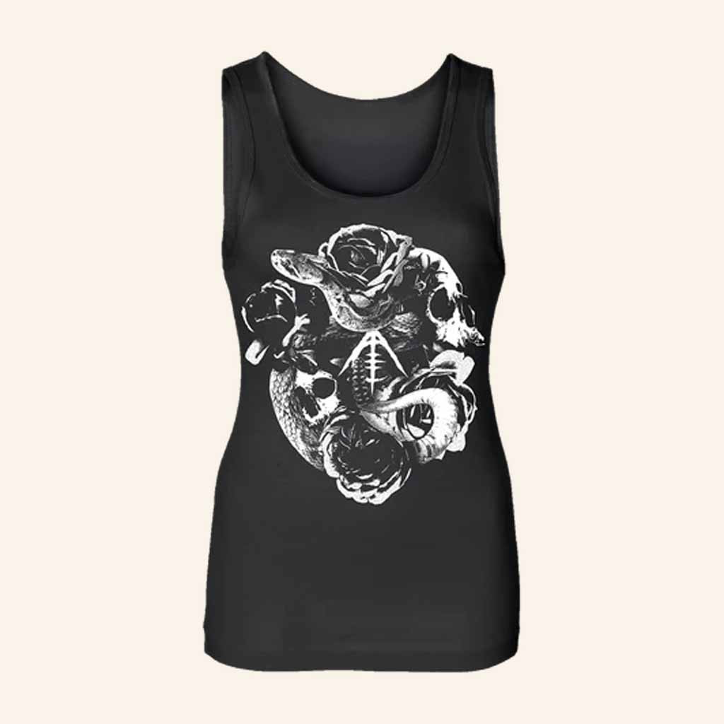 Arankai Merch Death And Roses Tank Top Halloween Gift Ideas For Girlfriend Arankai Merch Death And Roses Tank Top Halloween Gift Ideas For Girlfriend
