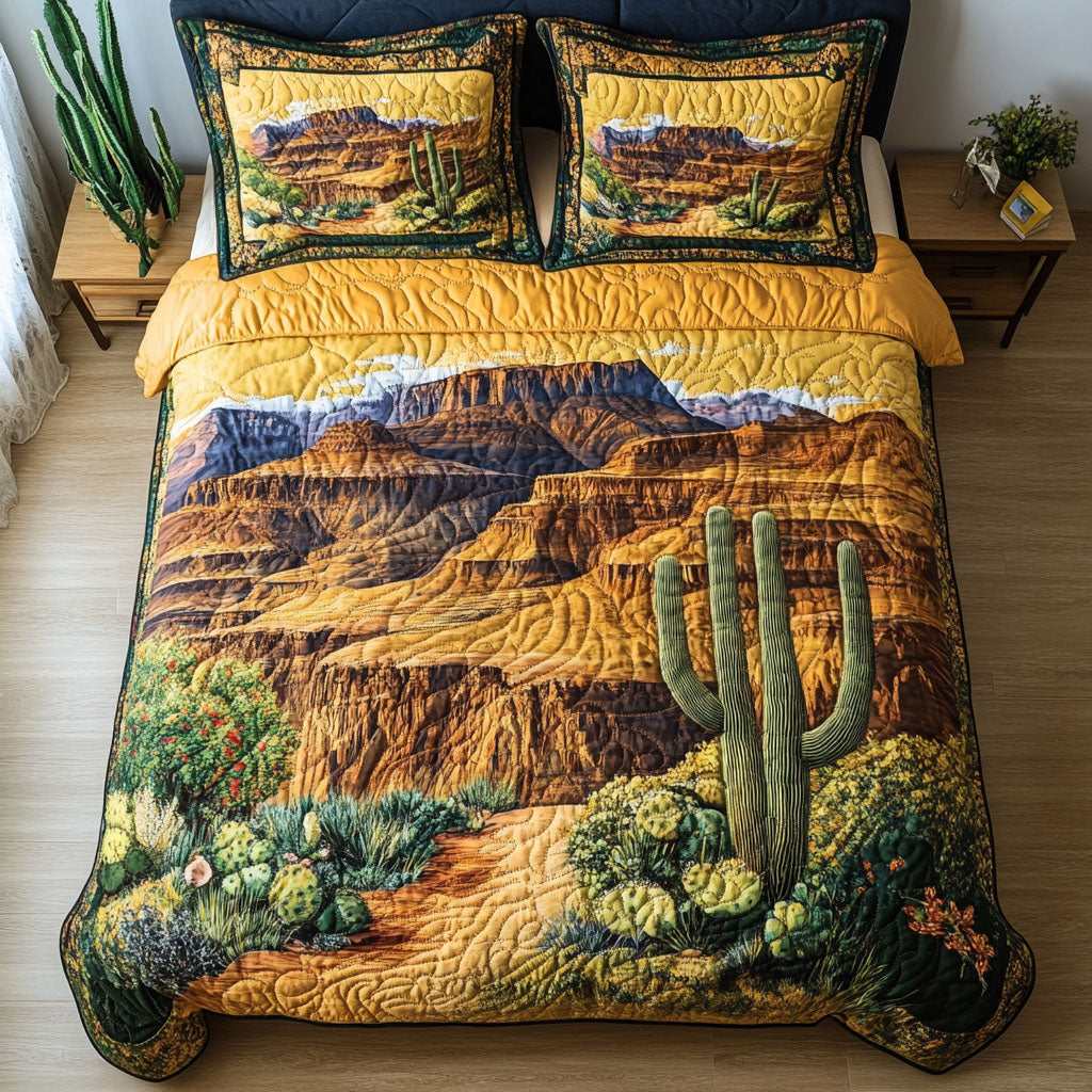 Arizona Oasis Quilted Bedding Set Duvet Cover Bedspread Cactus Gifts For Women Arizona Oasis Quilted Bedding Set Duvet Cover Bedspread Cactus Gifts For Women