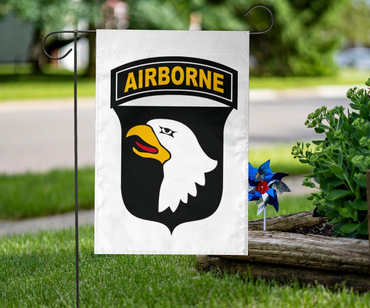 Army 101st Airborne Flag Eagle Emblems 327 HHC Flag Decor Veterans Day Gift Idea Army 101st Airborne Flag Eagle Emblems 327 HHC Flag Decor Veterans Day Gift Idea