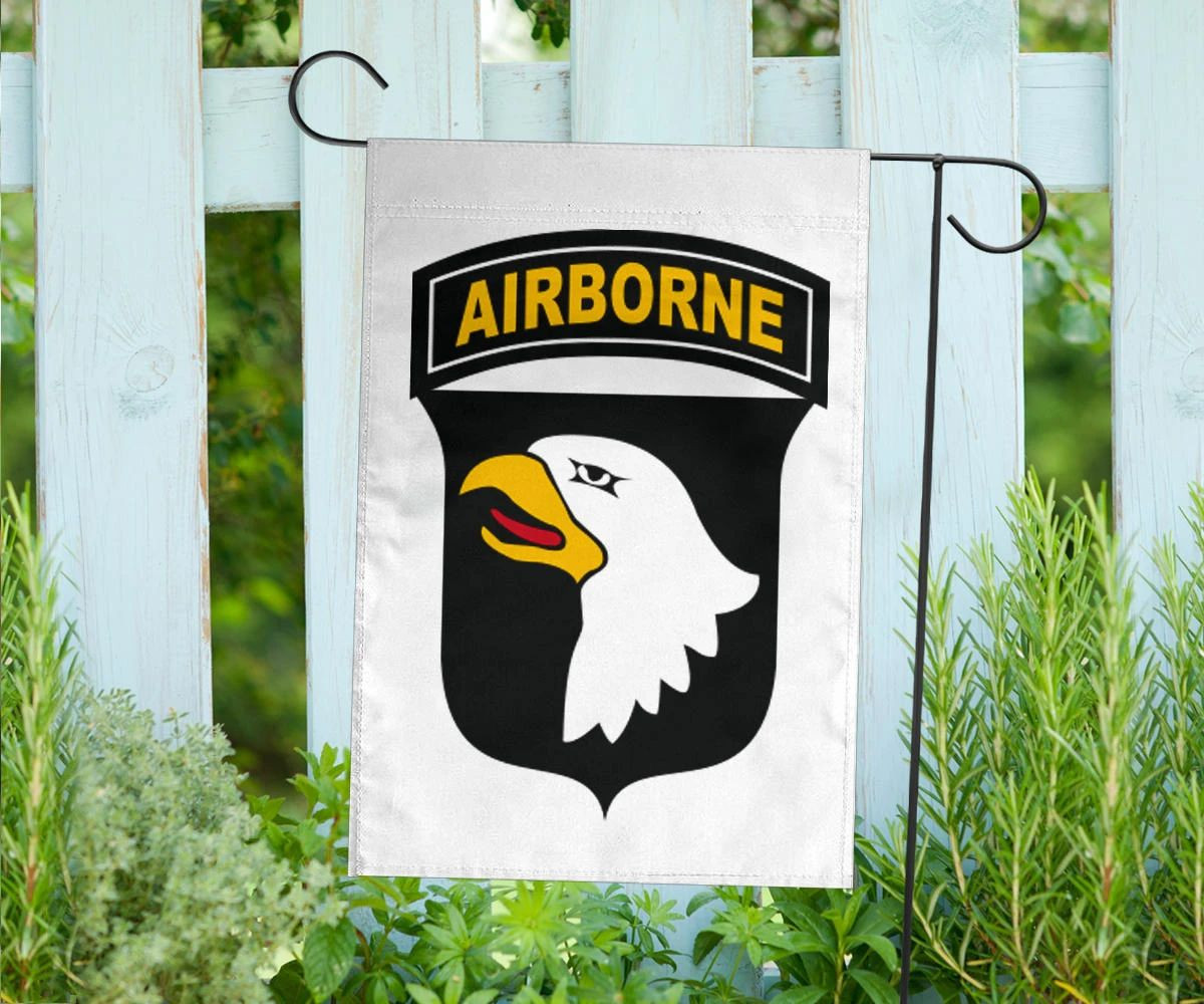 Army 101st Airborne Flag Eagle Emblems 327 HHC Flag Decor Veterans Day Gift Idea Army 101st Airborne Flag Eagle Emblems 327 HHC Flag Decor Veterans Day Gift Idea