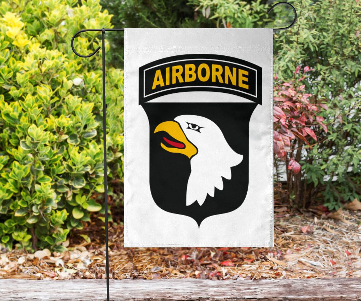 Army 101st Airborne Flag Eagle Emblems 327 HHC Flag Decor Veterans Day Gift Idea Army 101st Airborne Flag Eagle Emblems 327 HHC Flag Decor Veterans Day Gift Idea