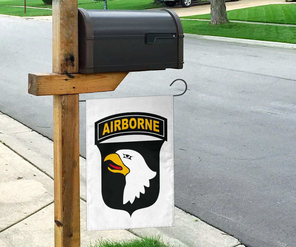 Army 101st Airborne Flag Eagle Emblems 327 HHC Flag Decor Veterans Day Gift Idea Army 101st Airborne Flag Eagle Emblems 327 HHC Flag Decor Veterans Day Gift Idea