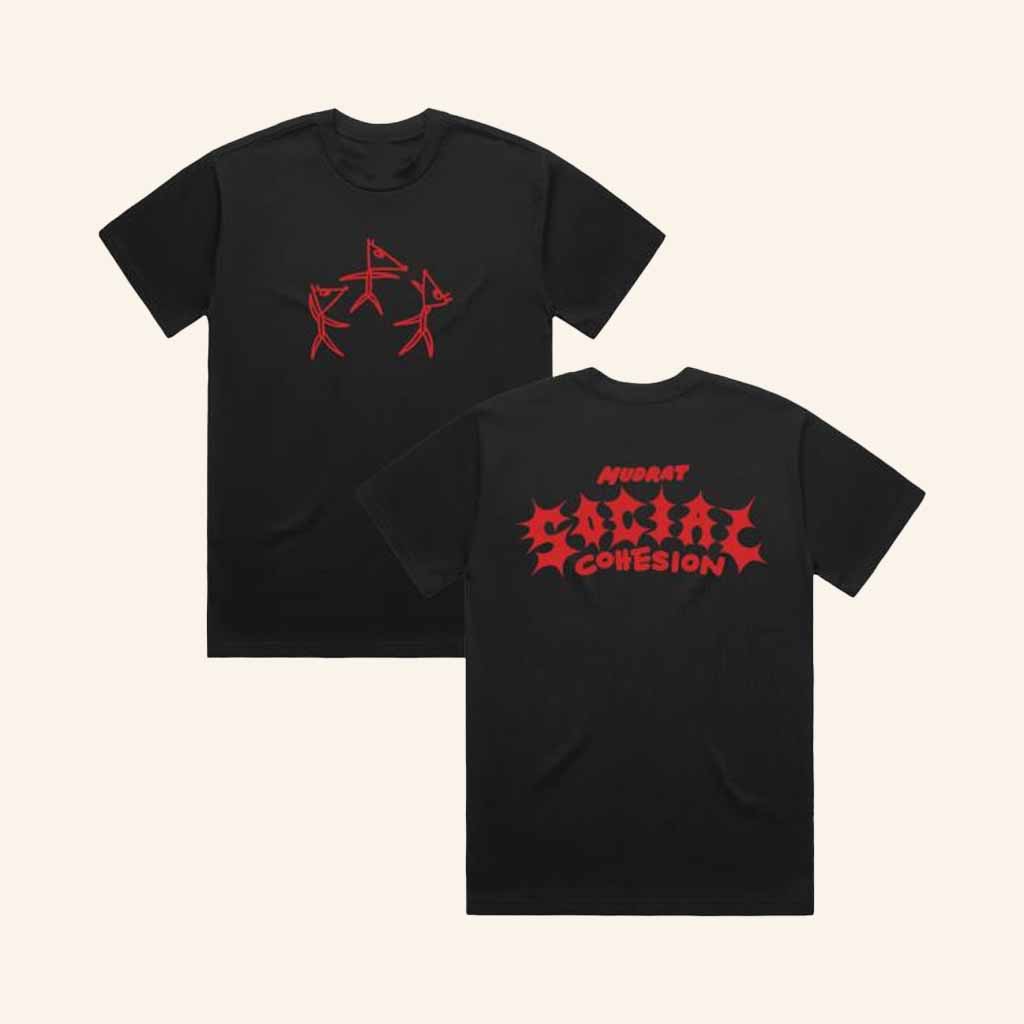 Artist First Merch Mudrat Social Cohesion Black T-Shirt Mudrat Merch Gift For Him Artist First Merch Mudrat Social Cohesion Black T-Shirt Mudrat Merch Gift For Him