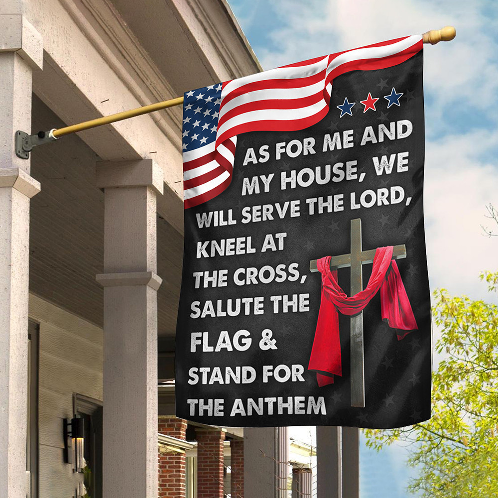 As For Me And My House We Will Serve The Lord Flag Patriotic Christian Flags Indoor Outdoor As For Me And My House We Will Serve The Lord Flag Patriotic Christian Flags Indoor Outdoor