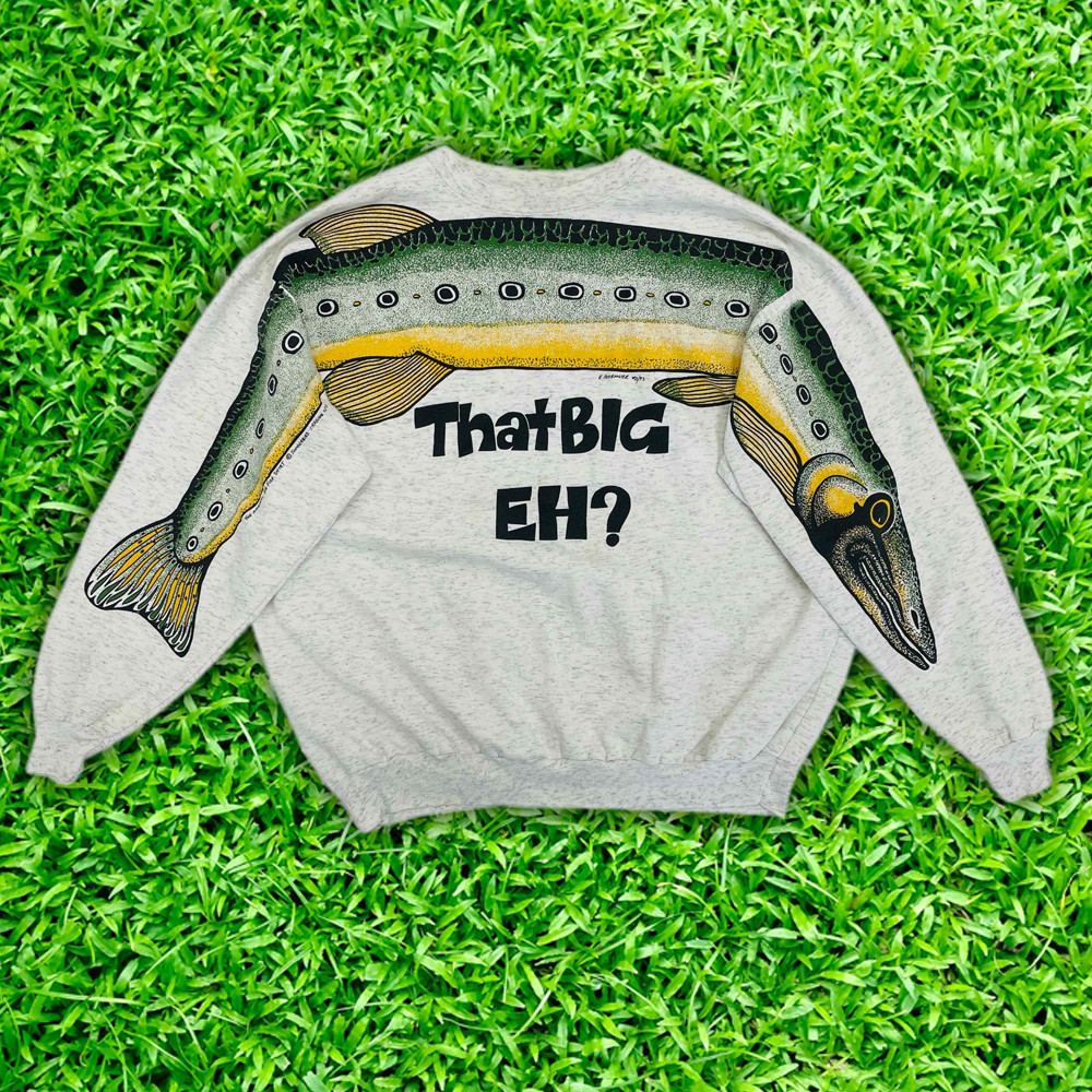 Ask Me How Big It Was Sweatshirt Fish That Big Eh Sweatshirt It Was This Big Fish Merch Ask Me How Big It Was Sweatshirt Fish That Big Eh Sweatshirt It Was This Big Fish Merch