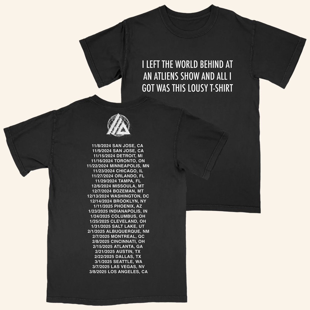 ATLiens Merch ATLiens Lousy Tour T-Shirt Music Related Gifts For Guys ATLiens Merch ATLiens Lousy Tour T-Shirt Music Related Gifts For Guys