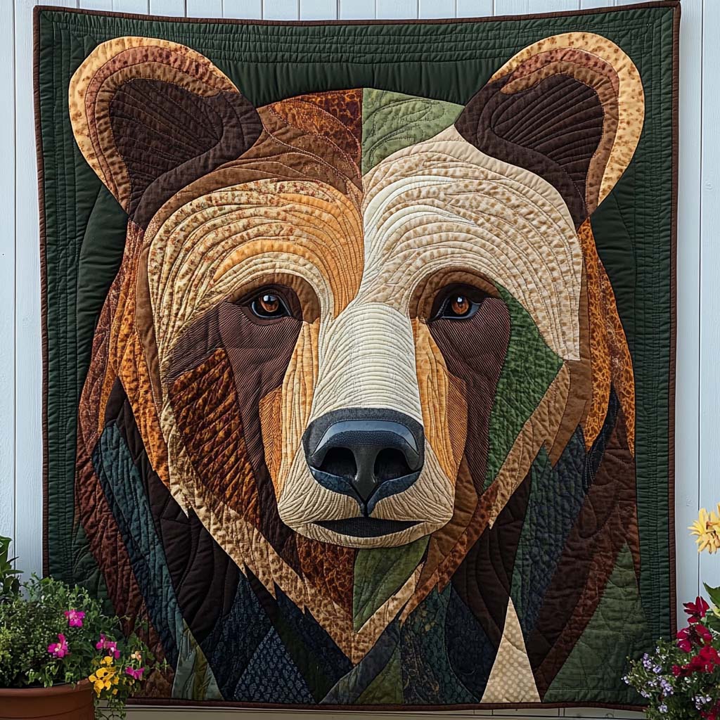 Autumn Watcher Quilted Blanket Sofa Throw Blanket Bear Gifts For Grandma Autumn Watcher Quilted Blanket Sofa Throw Blanket Bear Gifts For Grandma