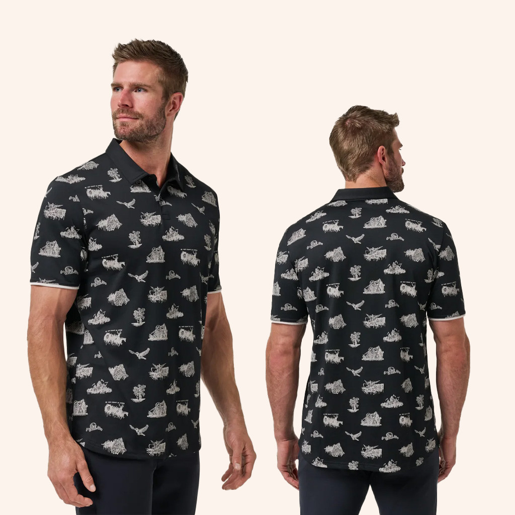 Avenged Sevenfold Merch A7X x Travis Mathew City Of Evil Polo Shirt Gift For Brother Avenged Sevenfold Merch A7X x Travis Mathew City Of Evil Polo Shirt Gift For Brother