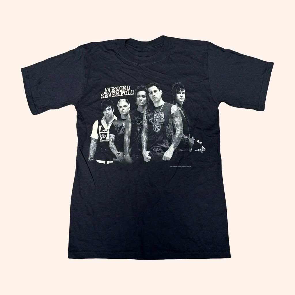 Avenged Sevenfold Merch Avenged Sevenfold Photo T-Shirt Music Related Gifts For Guys Avenged Sevenfold Merch Avenged Sevenfold Photo T-Shirt Music Related Gifts For Guys
