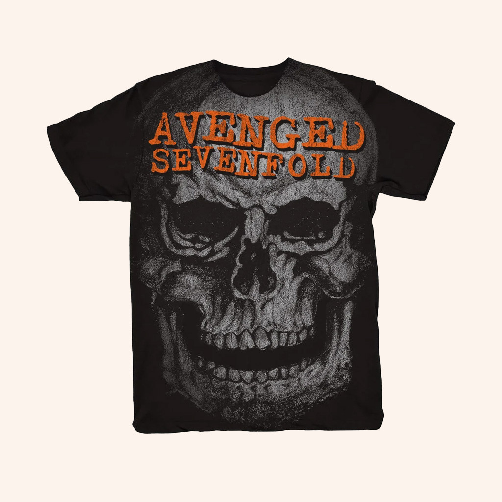 Avenged Sevenfold Merch Avenged Skull T-Shirt Music Related Gifts For Guys Avenged Sevenfold Merch Avenged Skull T-Shirt Music Related Gifts For Guys