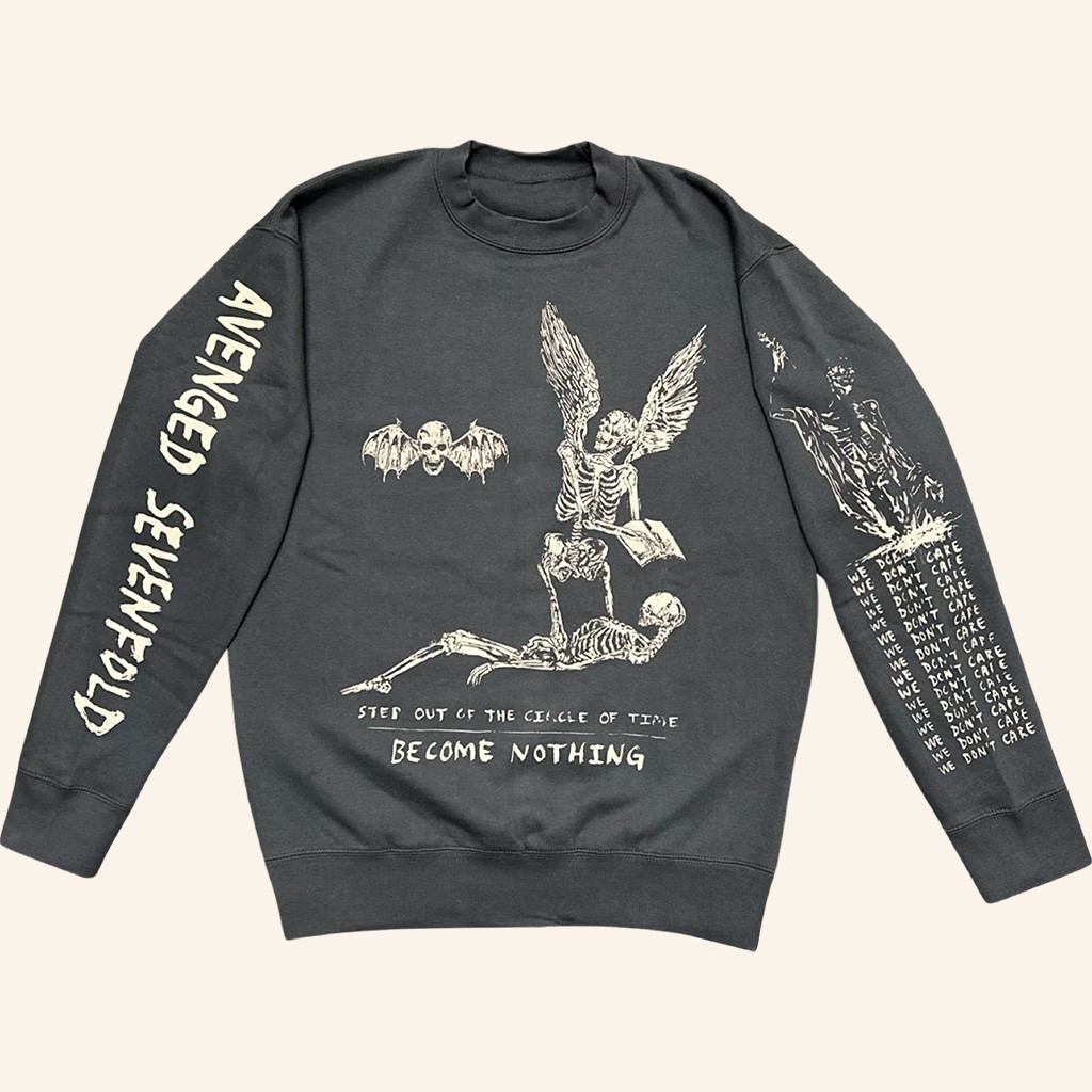 Avenged Sevenfold Merch Become Nothing Sweatshirt Cool Gifts For Music Lovers Avenged Sevenfold Merch Become Nothing Sweatshirt Cool Gifts For Music Lovers