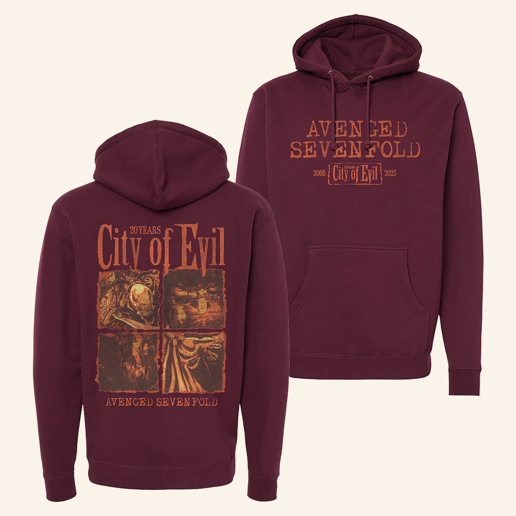 Avenged Sevenfold Merch City Of Devil 2025 Hoodie Christmas Gifts For Fans Avenged Sevenfold Merch City Of Devil 2025 Hoodie Christmas Gifts For Fans
