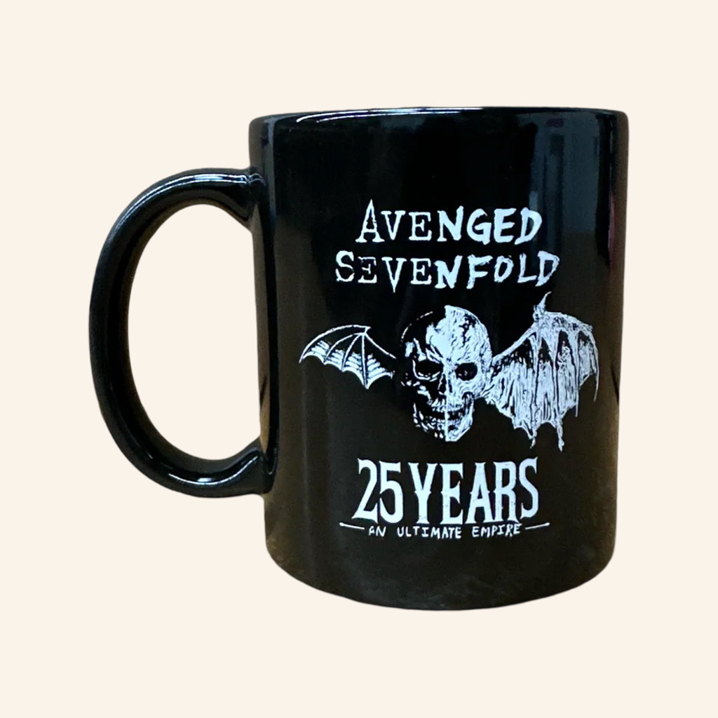 Avenged Sevenfold Merch Deathbat 25 Years An Ultimate Empire Mug Gifts For Music Fans Avenged Sevenfold Merch Deathbat 25 Years An Ultimate Empire Mug Gifts For Music Fans