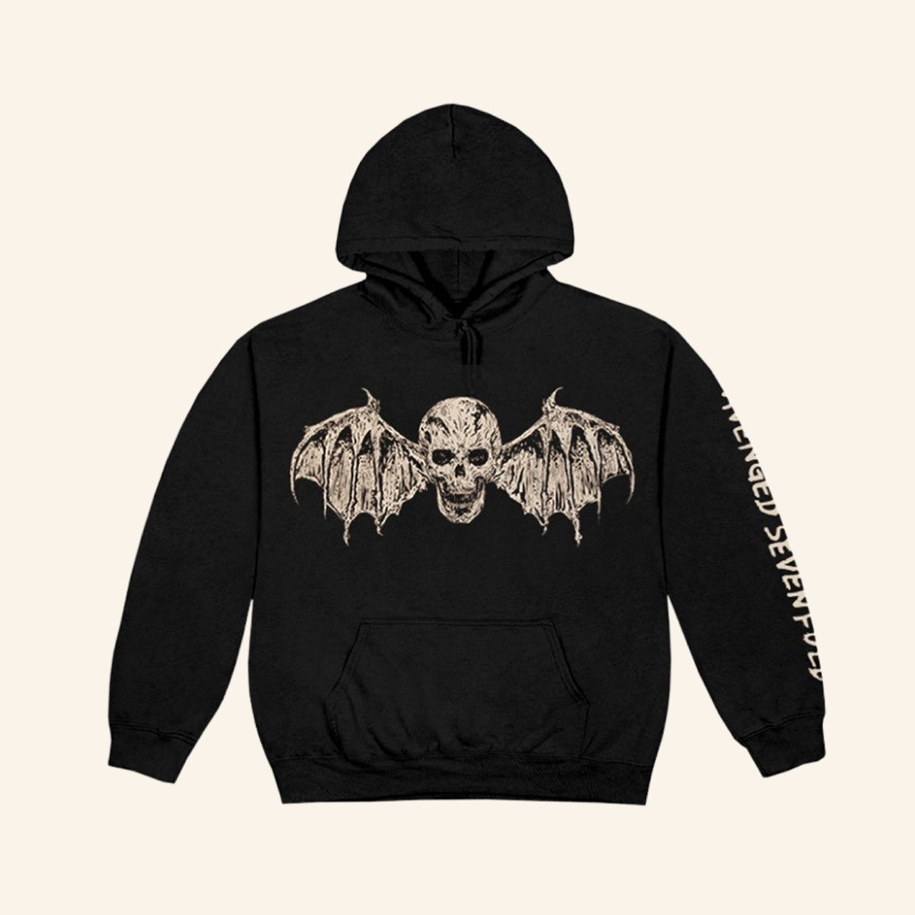 Avenged Sevenfold Merch Deathbat Black Hoodie Christmas Ideas For Husband Avenged Sevenfold Merch Deathbat Black Hoodie Christmas Ideas For Husband