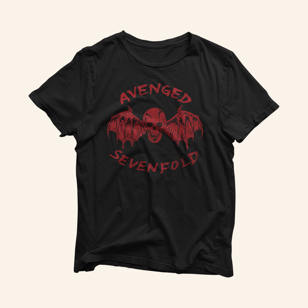 Avenged Sevenfold Merch Deathbat T-Shirt Music Lover Gift Ideas For Him Avenged Sevenfold Merch Deathbat T-Shirt Music Lover Gift Ideas For Him
