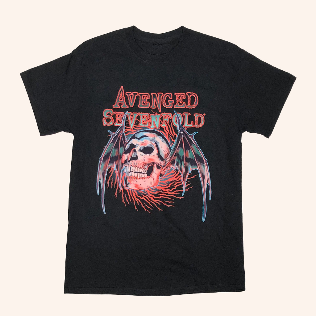 Avenged Sevenfold Merch Deathbat Vortex T-Shirt Gifts For Music Lovers Avenged Sevenfold Merch Deathbat Vortex T-Shirt Gifts For Music Lovers