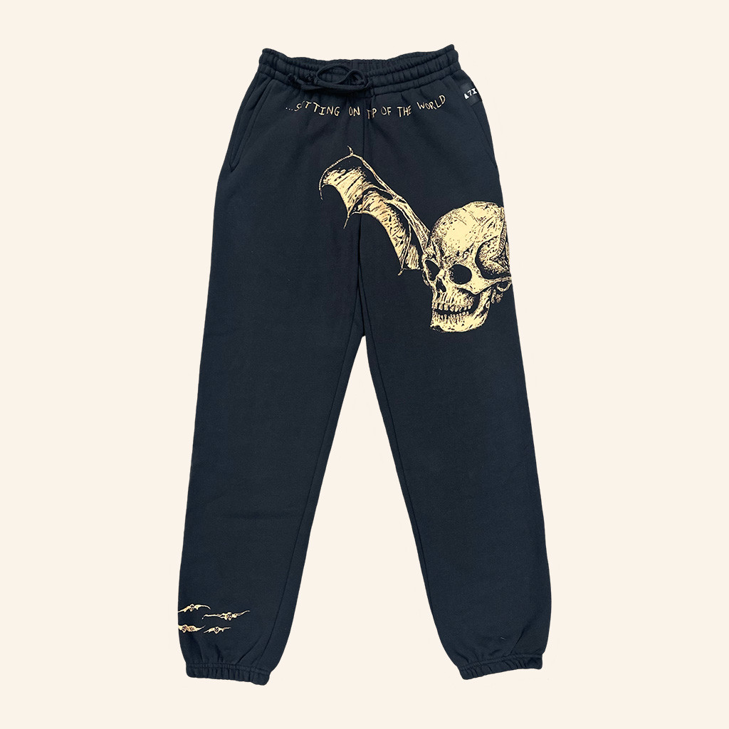 Avenged Sevenfold Merch Sitting On Top Of The World Joggers Gift For Friend Avenged Sevenfold Merch Sitting On Top Of The World Joggers Gift For Friend