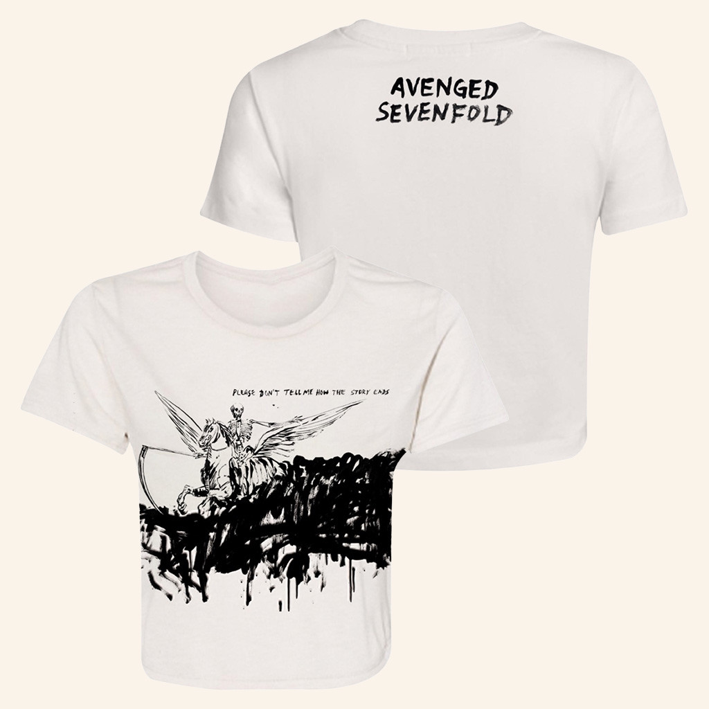 Avenged Sevenfold Merch The Story Ends Crop Top Gift Ideas For Girlfriend Avenged Sevenfold Merch The Story Ends Crop Top Gift Ideas For Girlfriend