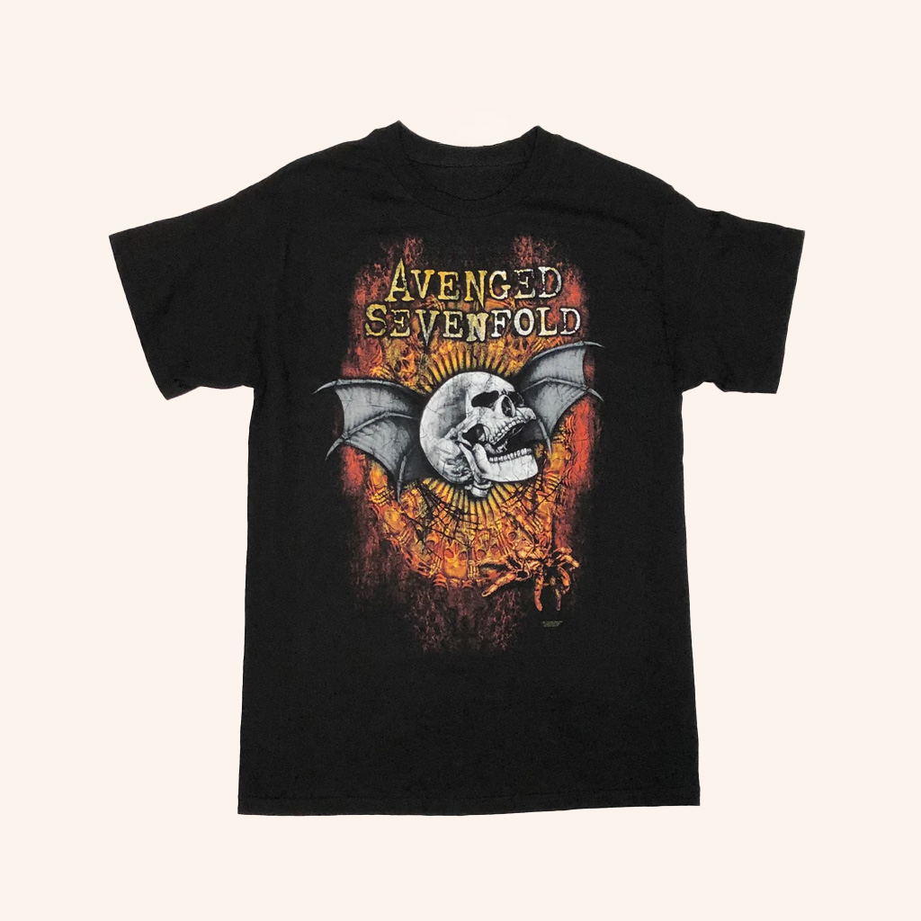 Avenged Sevenfold Merch Through The Fire T-Shirt Gift Ideas For Husband Avenged Sevenfold Merch Through The Fire T-Shirt Gift Ideas For Husband